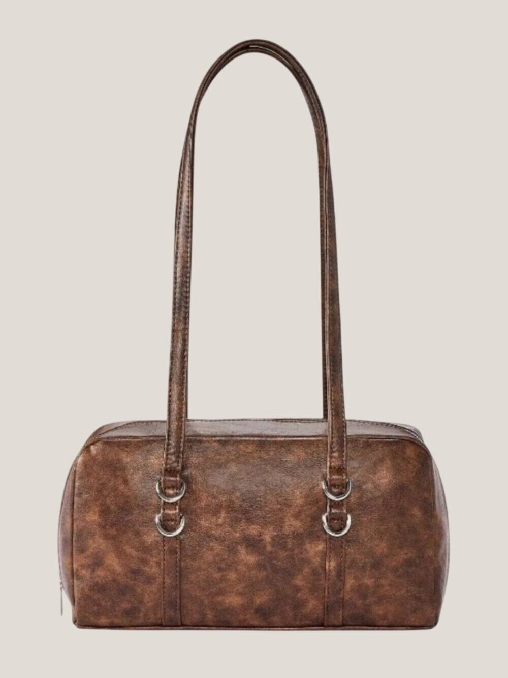 Wild Fable Long Handle Satchel Bag Brown